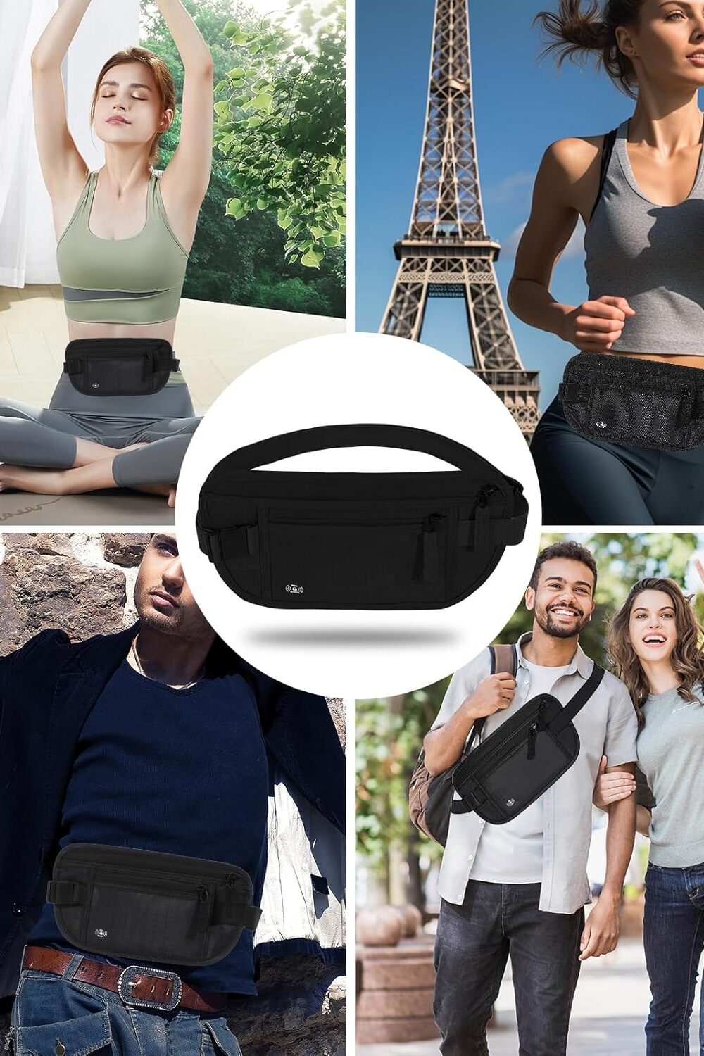 Rfid Money Belt Fanny Pack Avel - Image 4