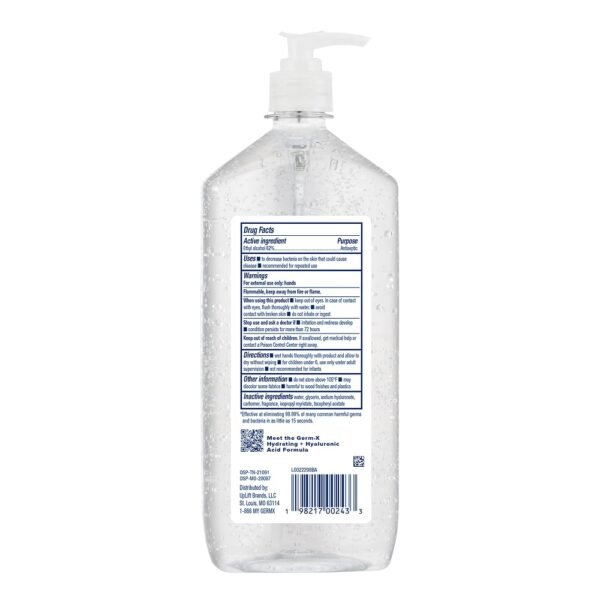 Germ-X Hydratg Hand Sanitizer Gel - Bulk Pack - Image 3