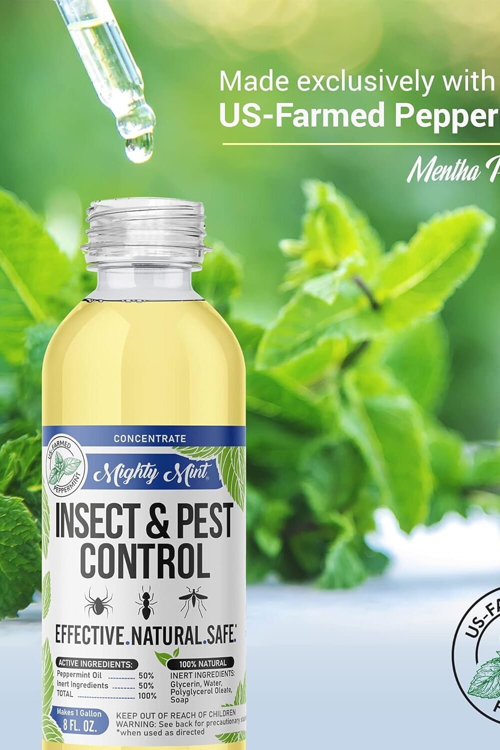 Mighty Mt Peppermt Oil Bug Repellent - Natural Insect Contro - Image 4