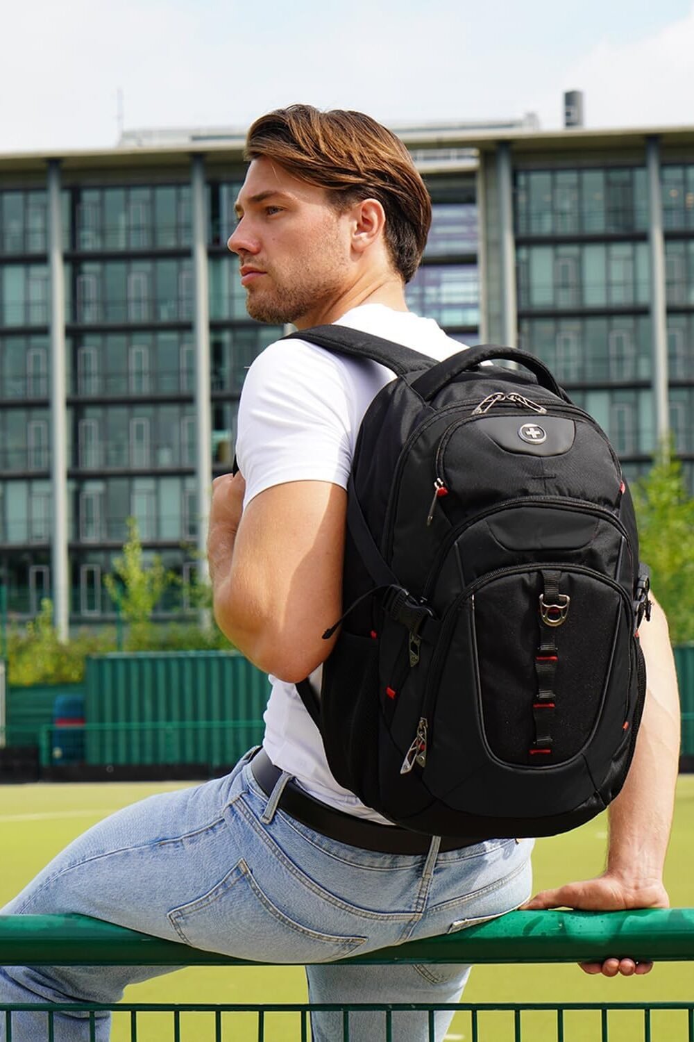 Swissdigital Lapp Usb Chargg Backpack Men - Image 3