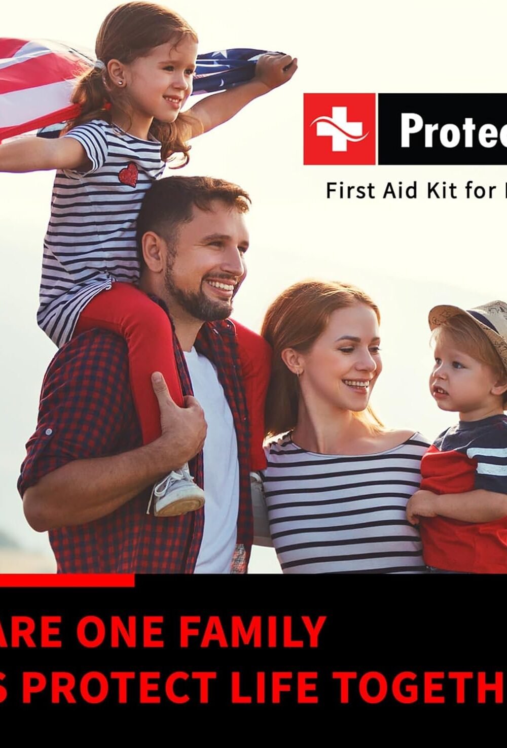 Compact 100-Piece First Aid Kit For Home, Car, Camping - Image 6