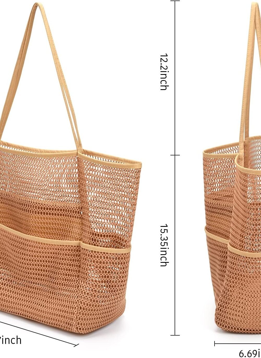Mesh Beach Bag Women - Vacation Pool Essentials - Image 4