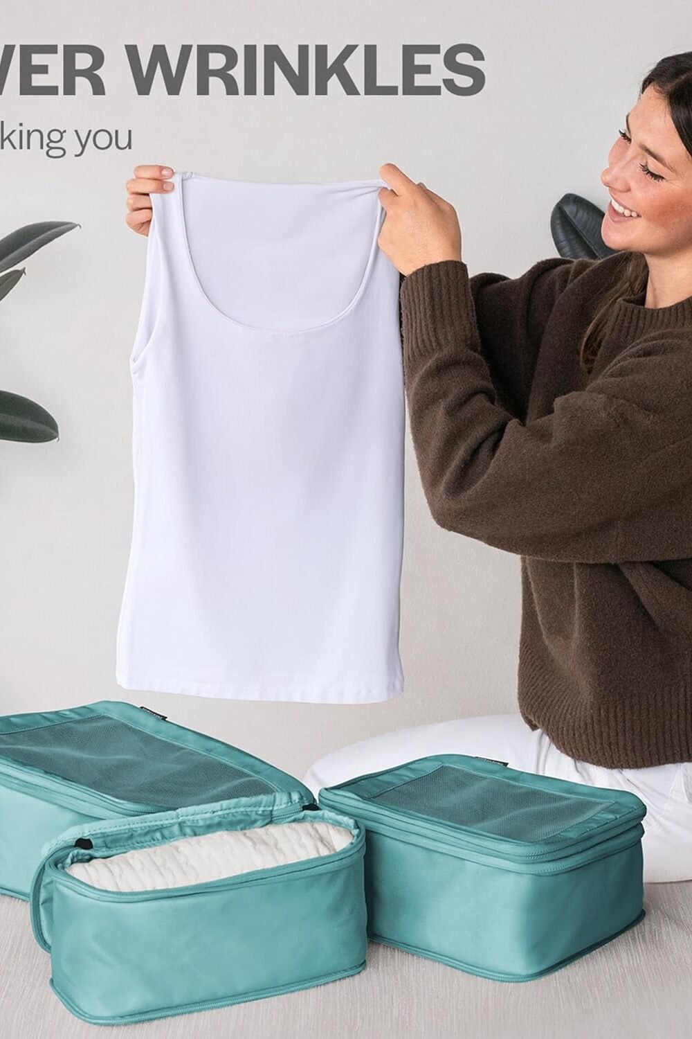 Teal Compression Packg Cubes - Avel Organizer - Image 3