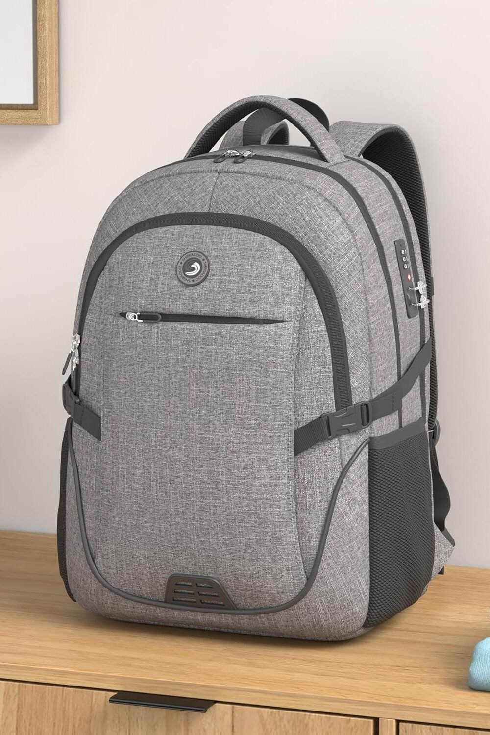 Nti-Theft Lapp Backpack With Combation Lock - Image 3