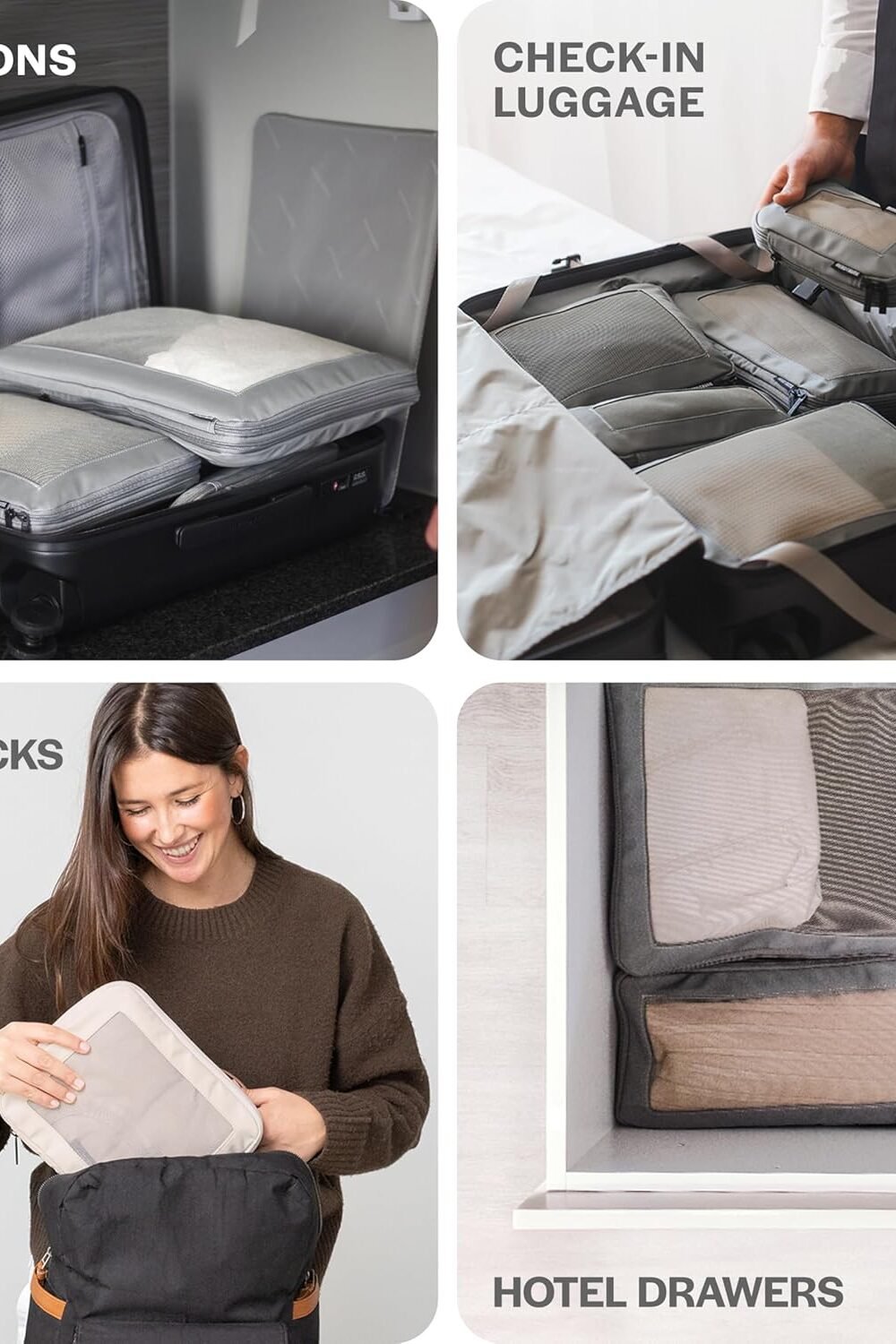 Erotrunk Compression Packg Cubes - Luggage Organizer Bags - Image 4