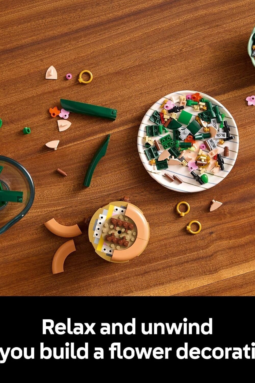 Lego Botanicals Orchid Buildg Set - Indoor Decor - Image 3