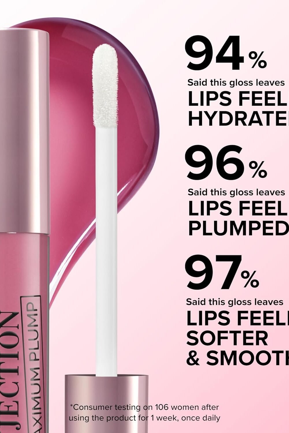 O Faced Lip Injection Maximum Plump Gloss - Extra Strength - Image 3