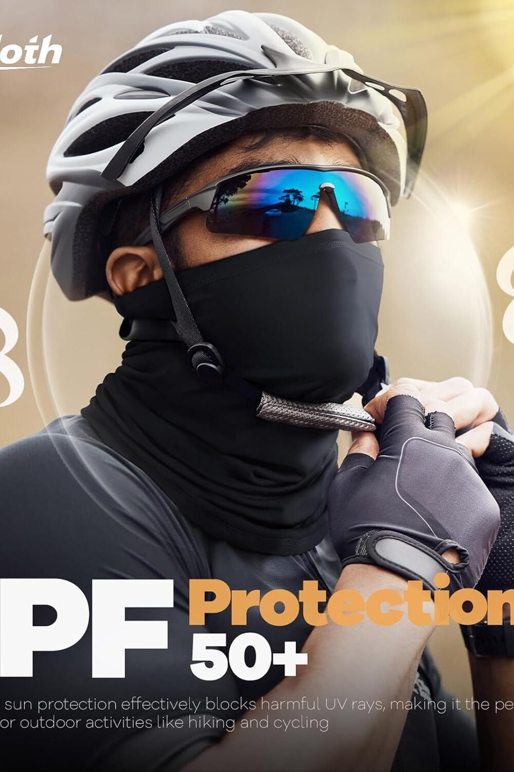 Uv Protection Neck Gaiter Bandana Scarf Men Women - Image 4