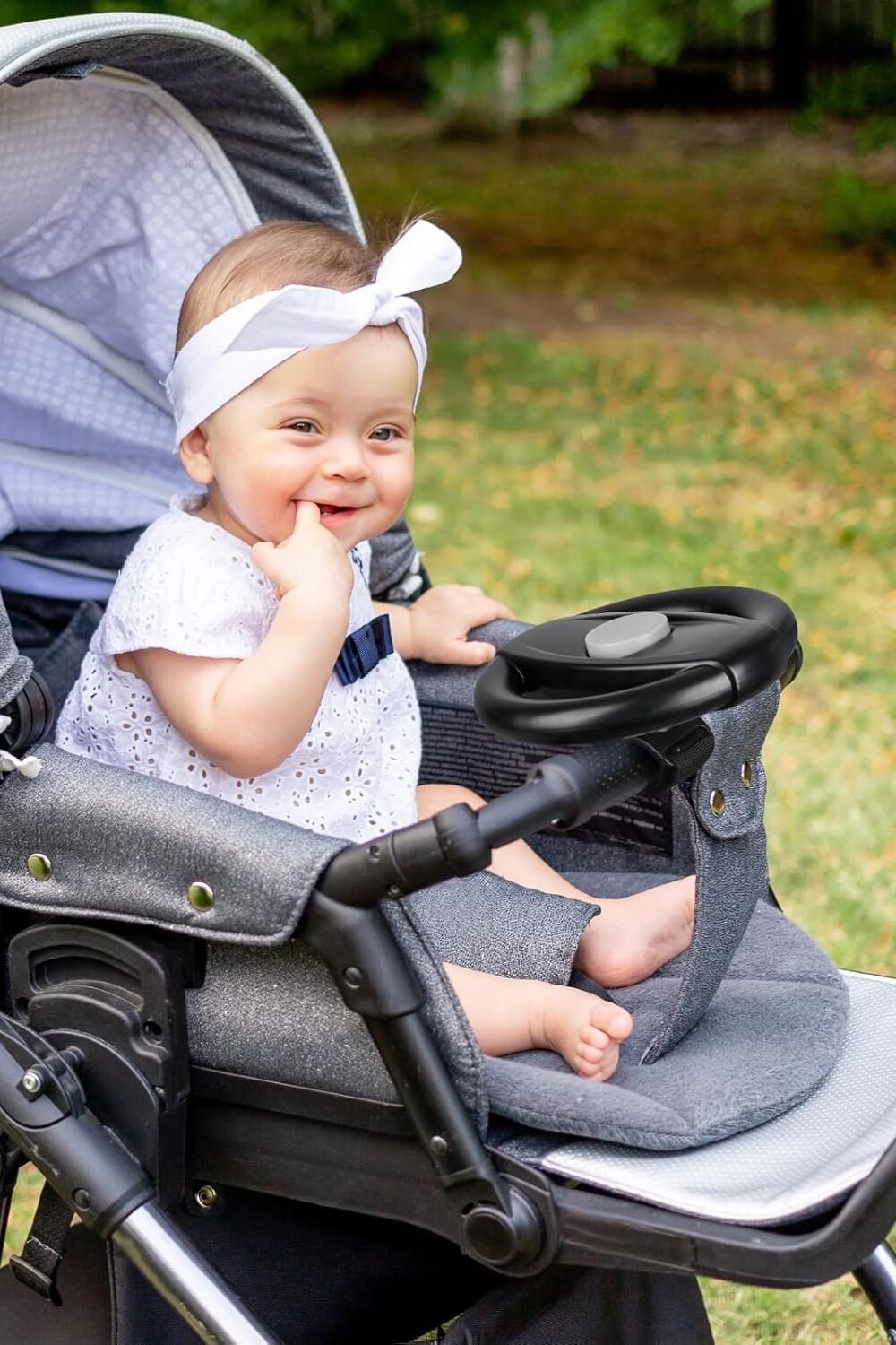 Ccmor Simulated Stroller Steerg Wheel Ttachment - Image 3