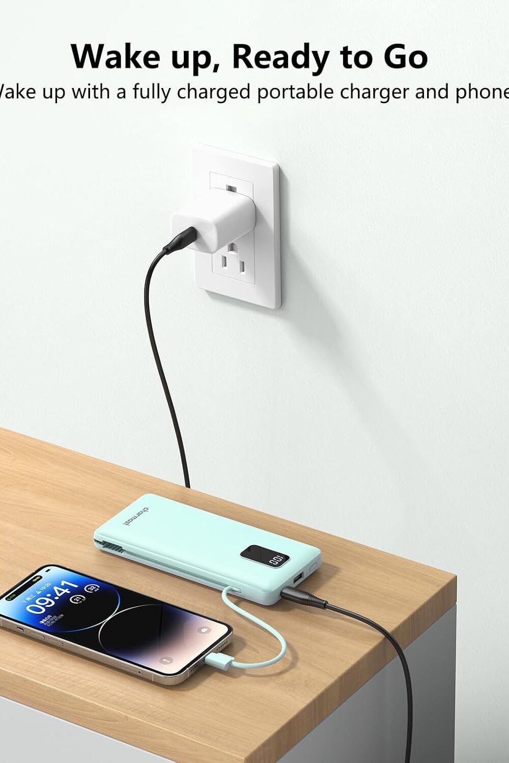 Charmast Slim Portable Charger With Built- Cables - Image 7