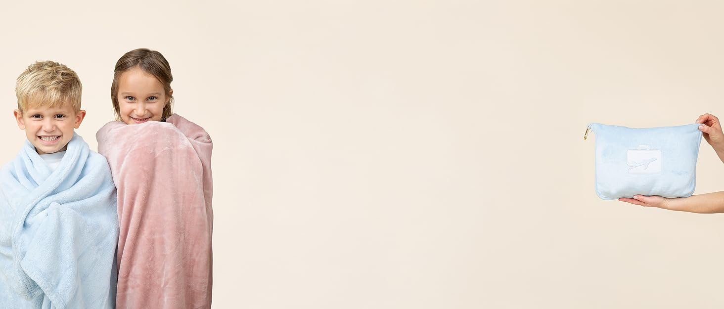 EverSnug avel Blanket Pillow - Ultra-Soft Microfleece 502