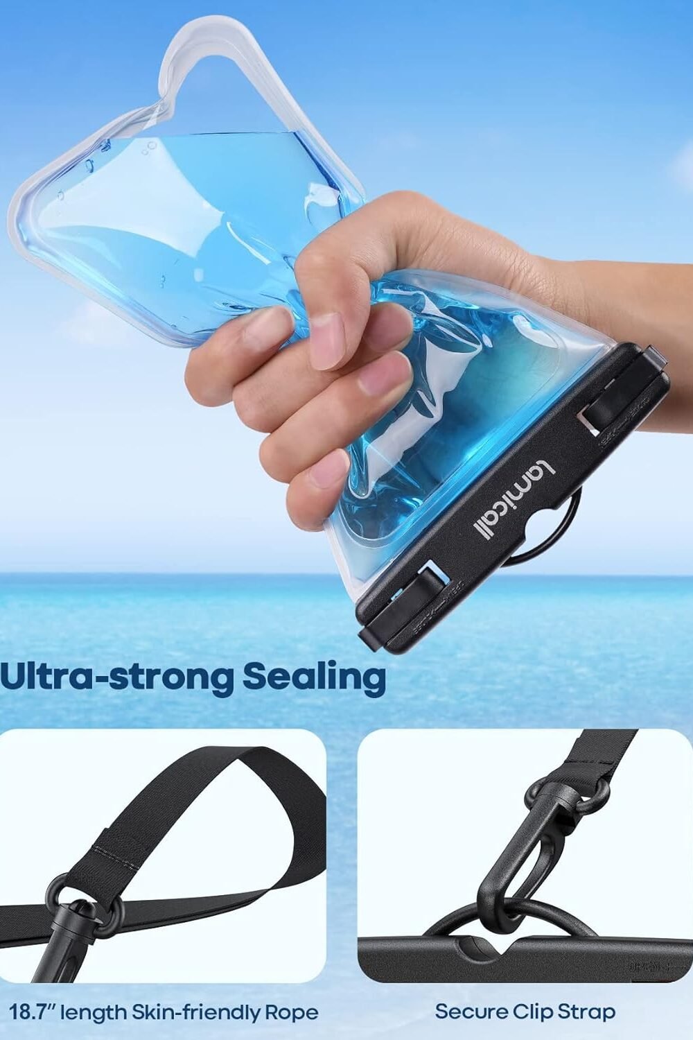 Lamicall Waterproof Phone Pouch Case - Heavy Duty Ipx - Image 5