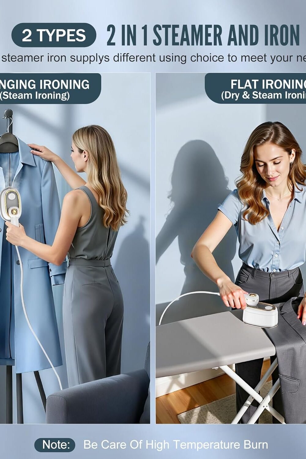 Vel Handheld Clothes Steamer Iron - Image 3