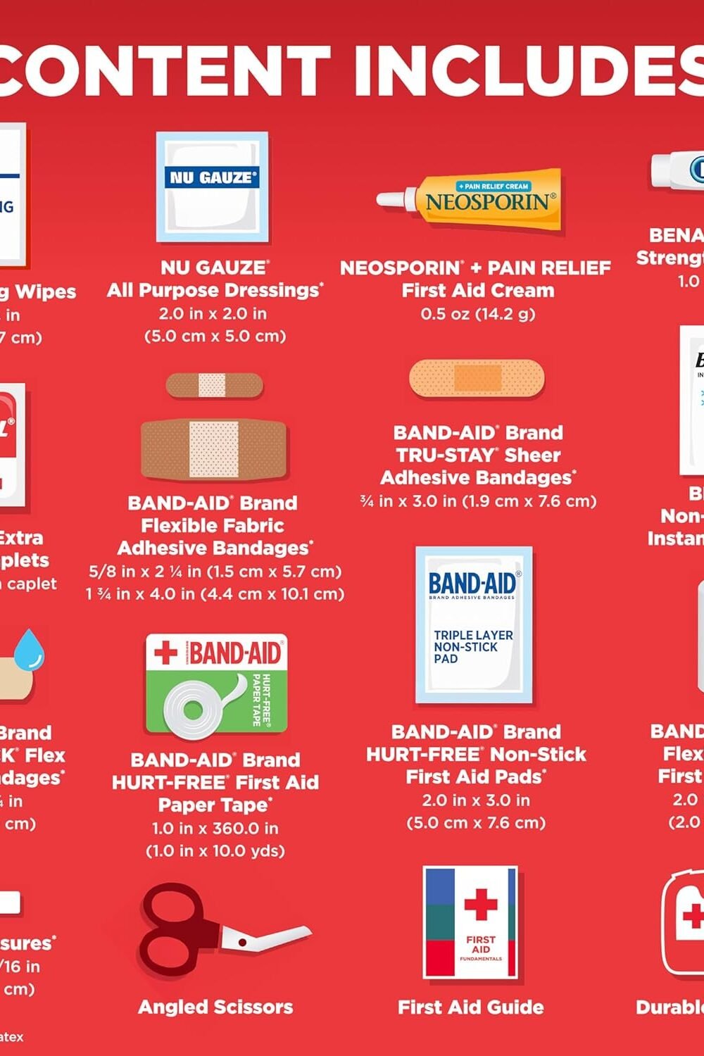 Ll-Purpose Portable First Id Kit - Pieces - Image 6