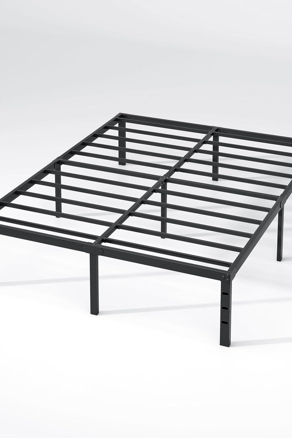 Queen Metal Bed Frame With Srage Space - Image 8