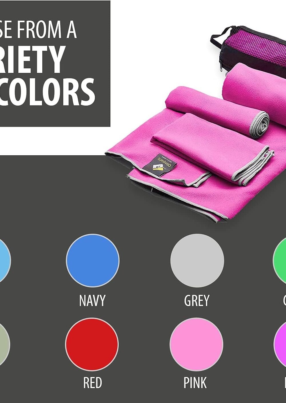 Olimpiafit Quick Dry Lightweight Microfiber Wel Set - Image 4