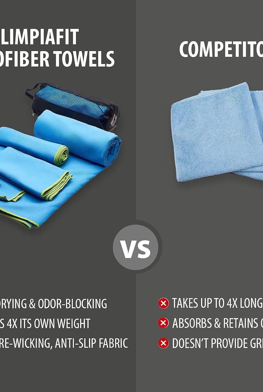 Olimpiafit Quick Dry Lightweight Microfiber Wel Set - Image 5