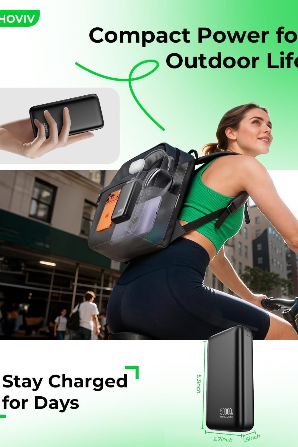 Portable Power Bank Charger Iphone Ndroid - Image 4