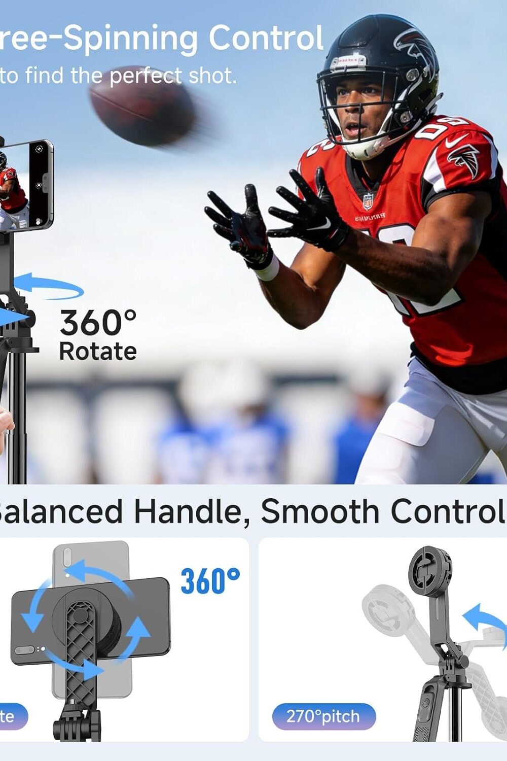 Vlog Kit Iphone Ndroid With Light Mic - Image 5