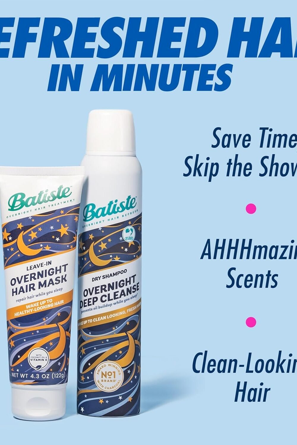 Batiste Overnight Deep Clean Dry Shampoo - Wake Up Beautul 7 Batiste Overnight Deep Clean Dry Shampoo - Wake Up Beautul - Image 7