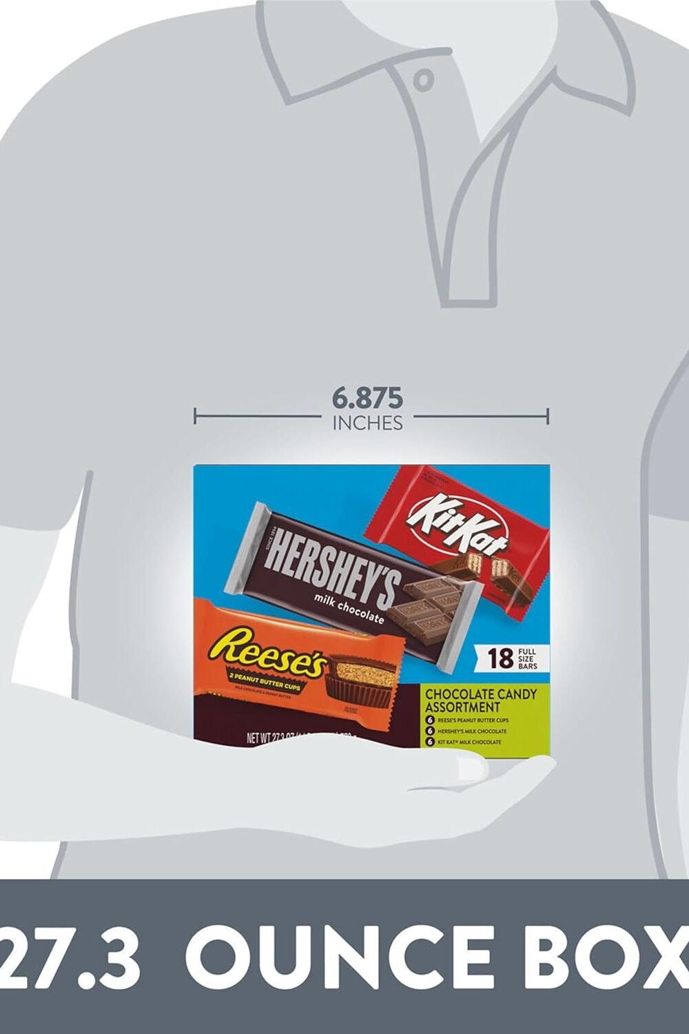 Hershey'S Chocolate Variety Box - Kit Kt Reese'S - Image 5