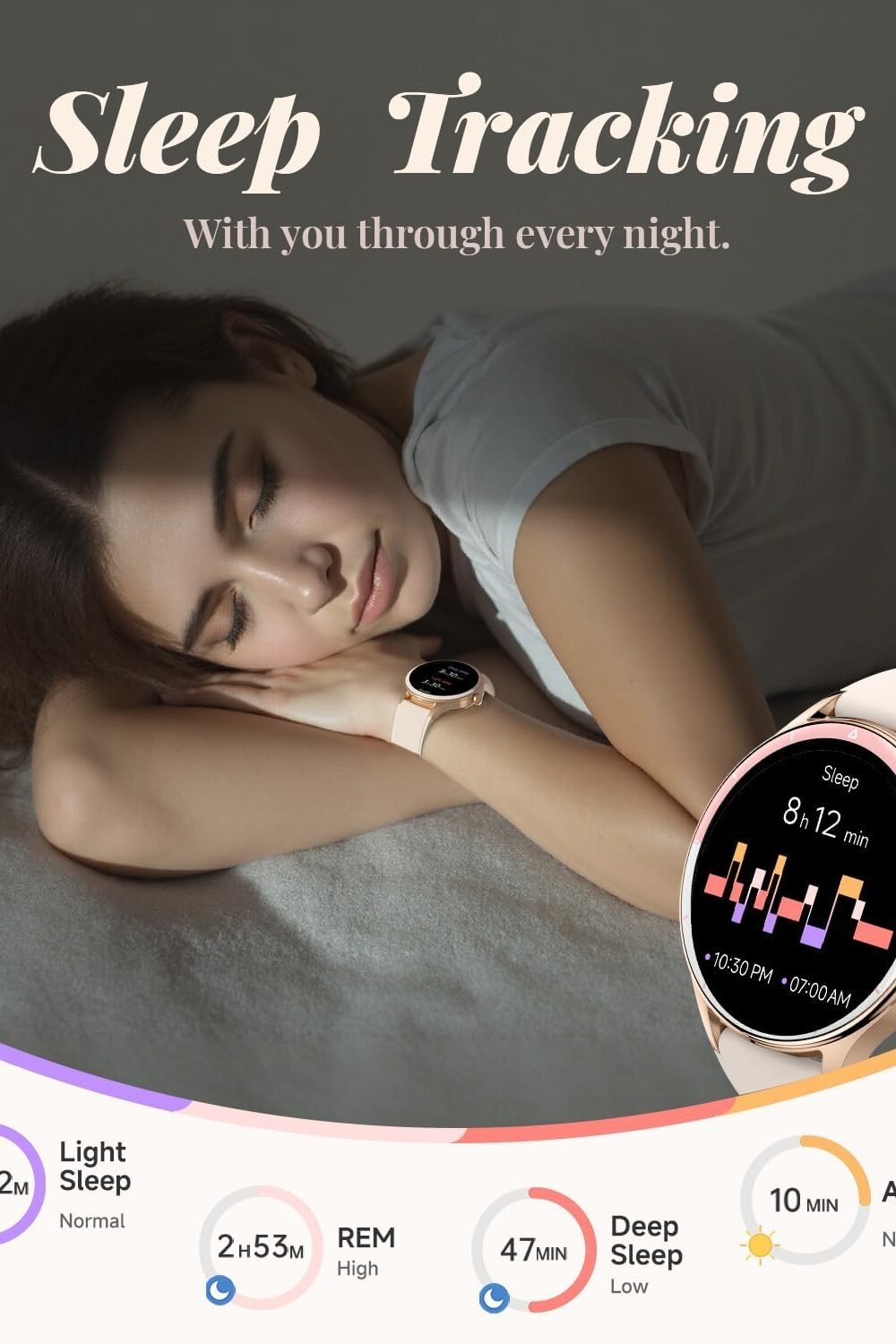 Toobur Smart Watch Women - Hd Fitness Acker - Image 4