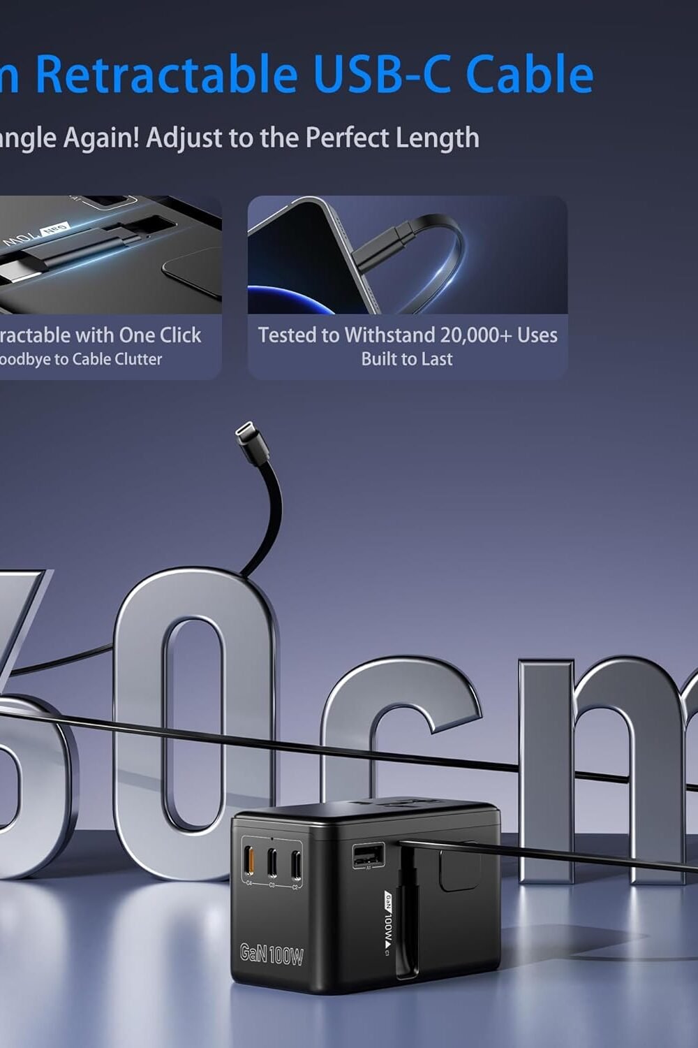 Universal Gan Avel Dapter With Usb-C Ports - Image 3