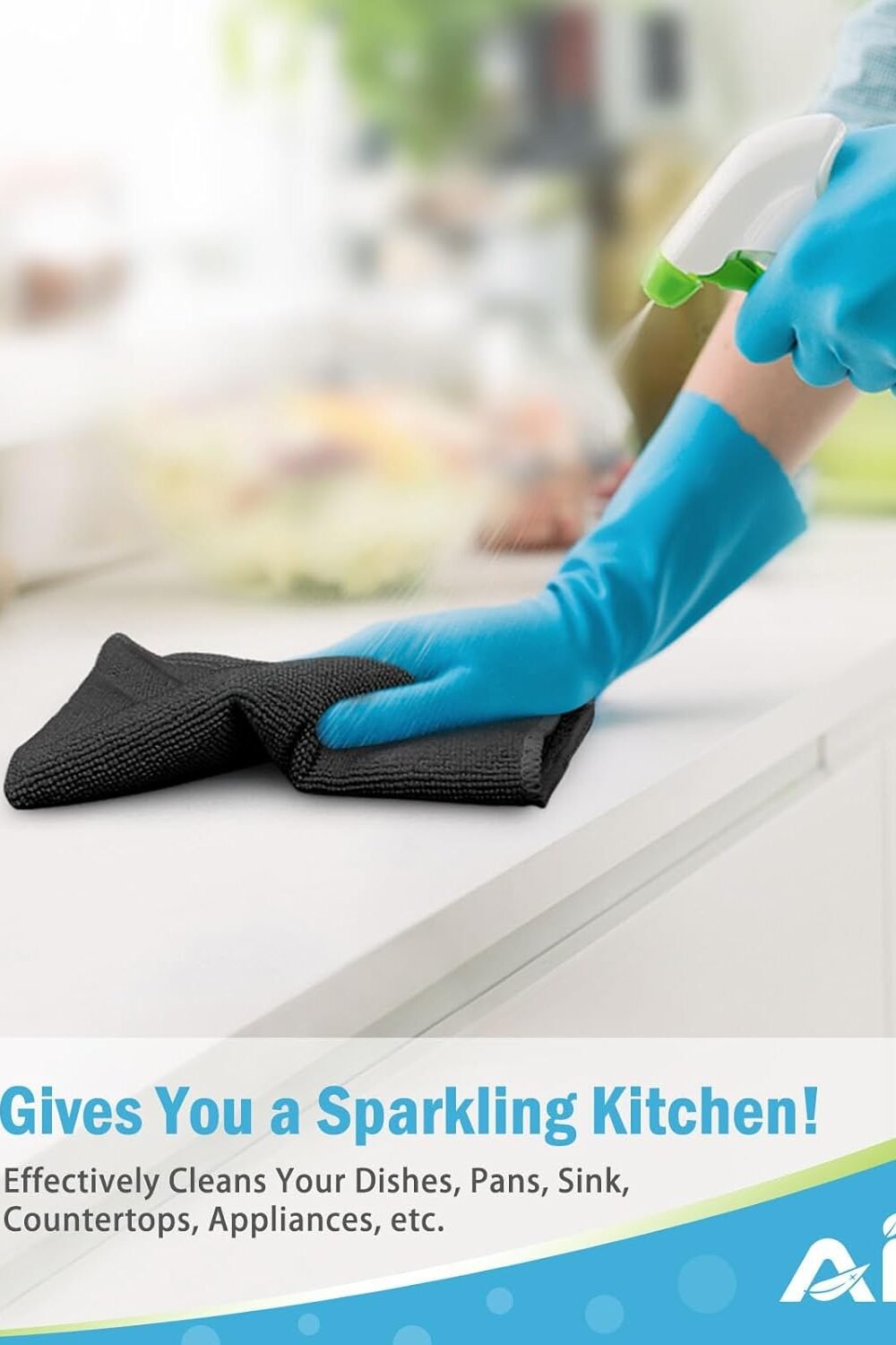 Soft Microfiber Cleang Cloths - Streak-Free Bsorbent - Image 5