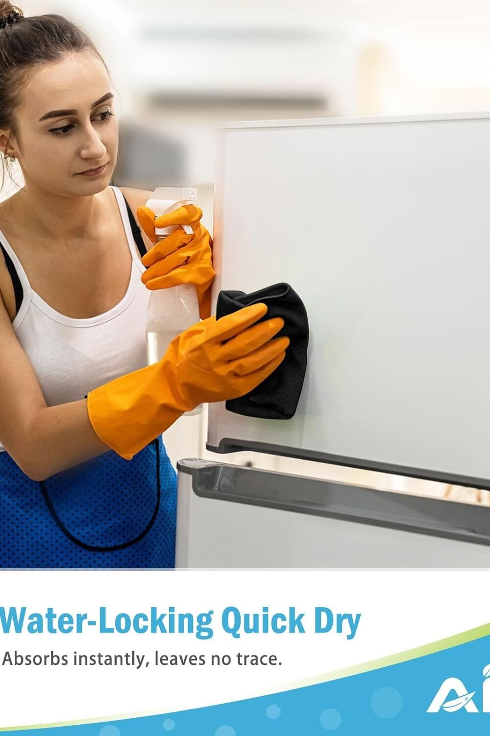 Soft Microfiber Cleang Cloths - Streak-Free Bsorbent - Image 6