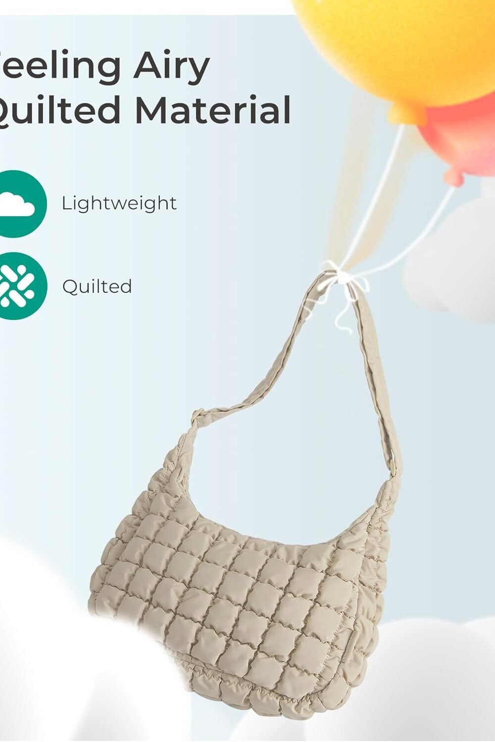 Quilted Crossbody Hobo Bag Women 7 Quilted Crossbody Hobo Bag Women - Image 7