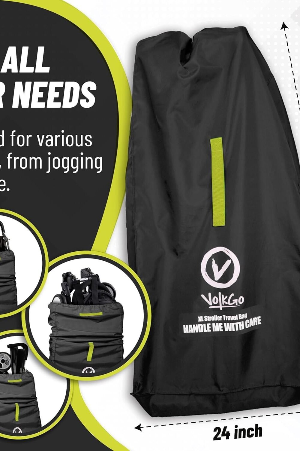 V Volkgo Extra Large Stroller Avel Bag - Image 5