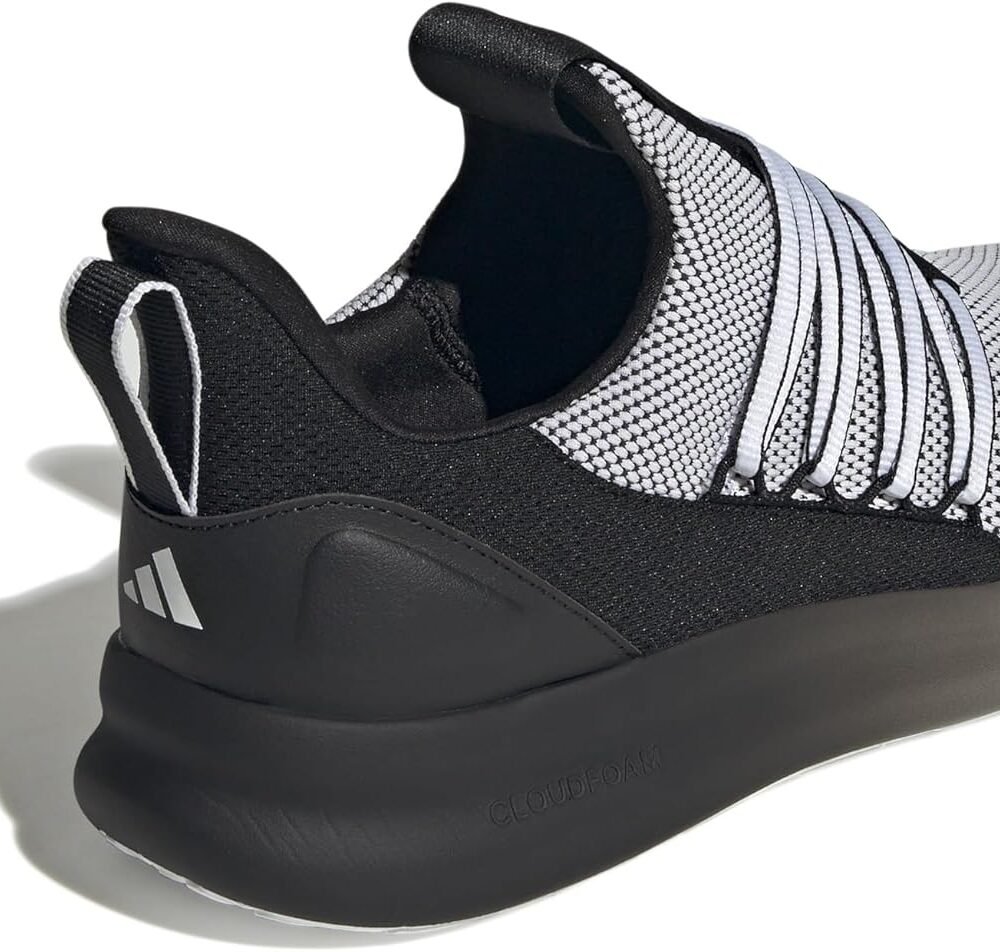 Adidas Men'S Lite Racer Slip-On Sneakers - Grey - Image 4