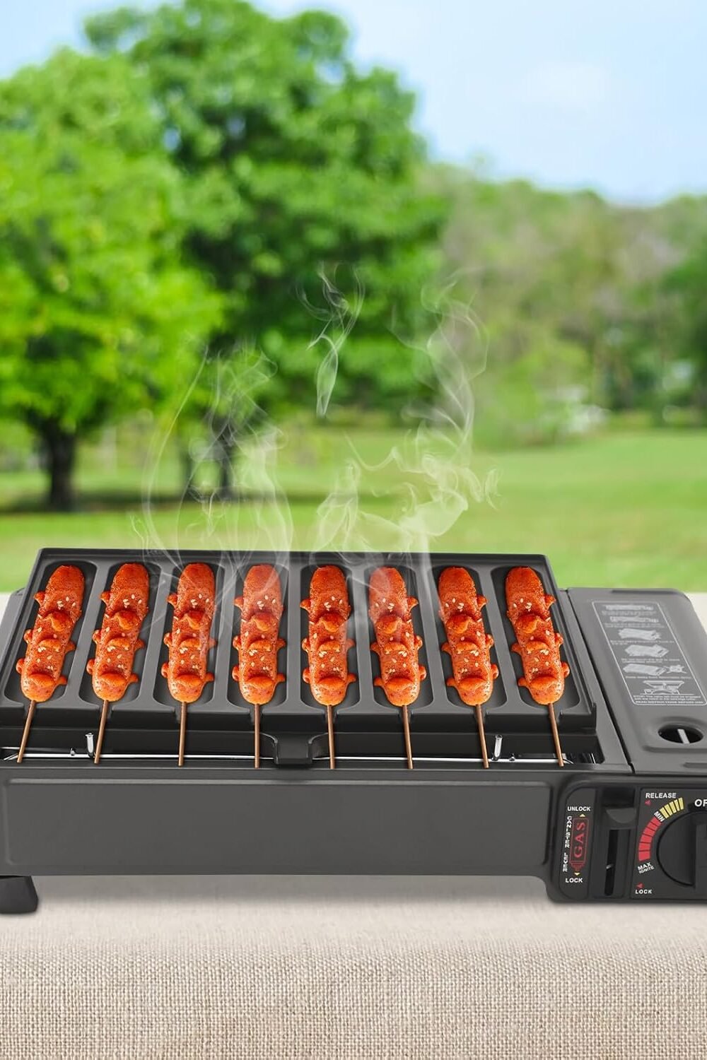 Portable Butane Sve With Grill Plate Case - Image 4