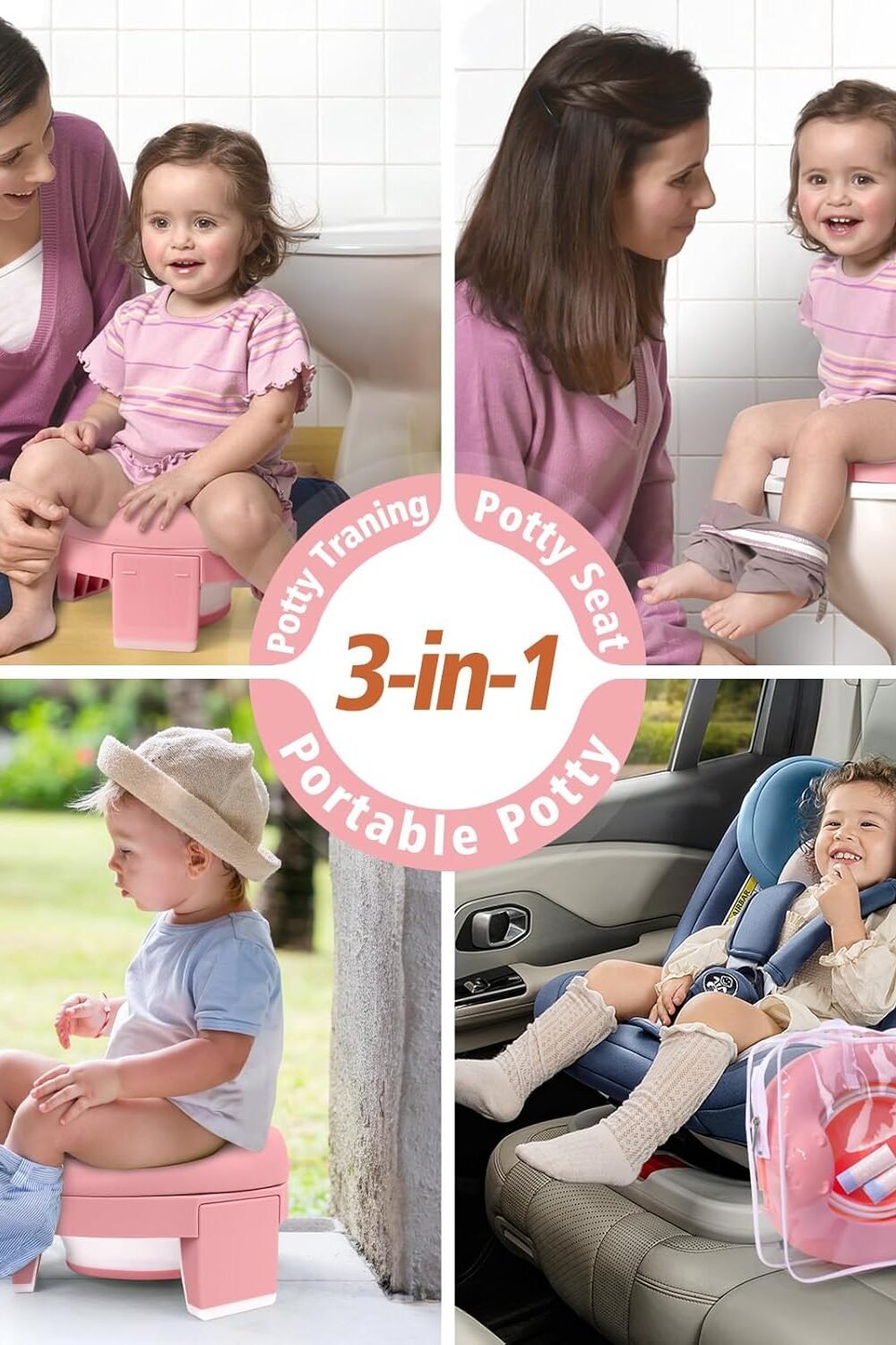 Mcgmitt Portable Potty Seat Kids - Foldable Avel Chair - Image 7