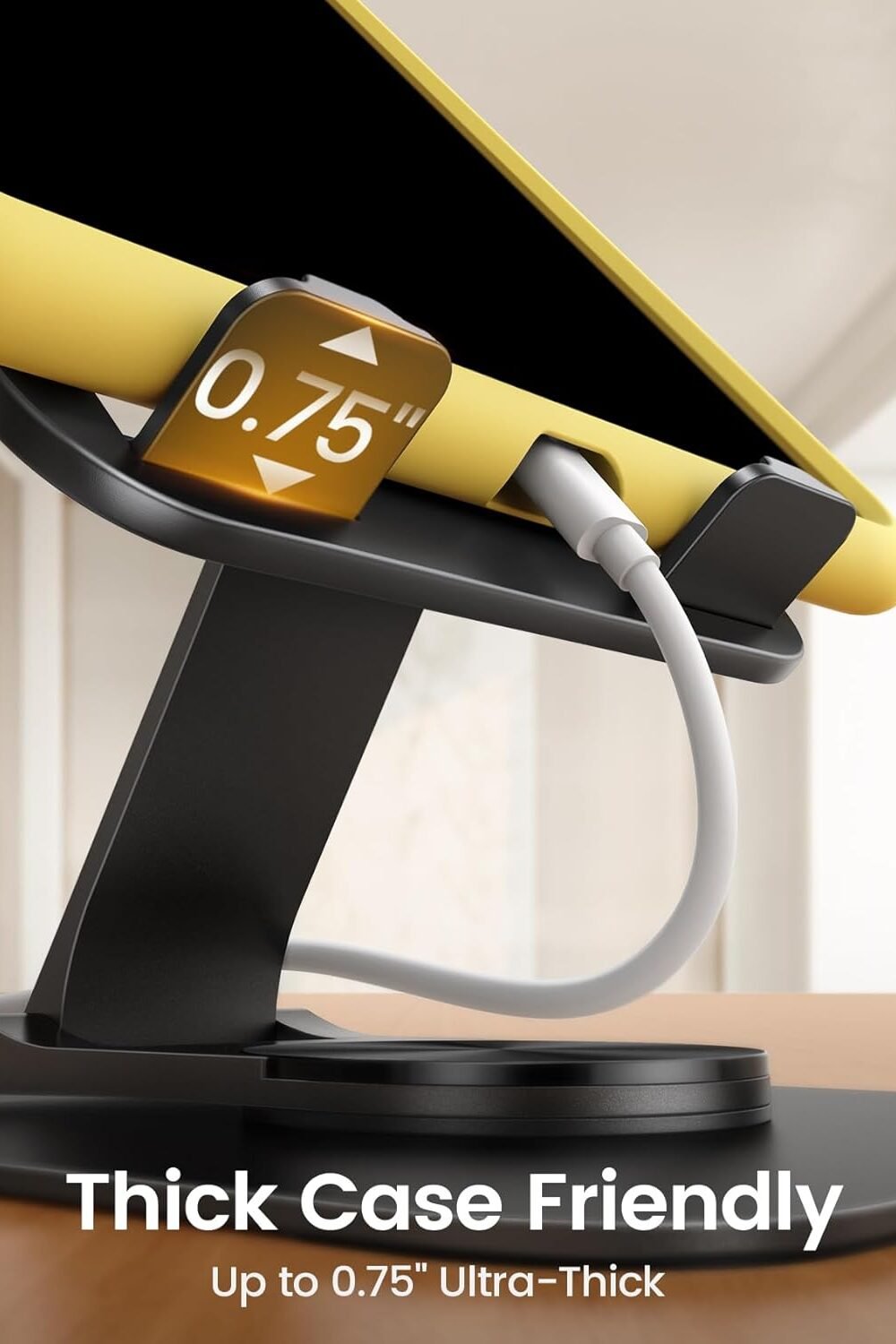 Lamicall Djustable Ipad Stand - Ultra-Slim Foldable Tablet H - Image 5