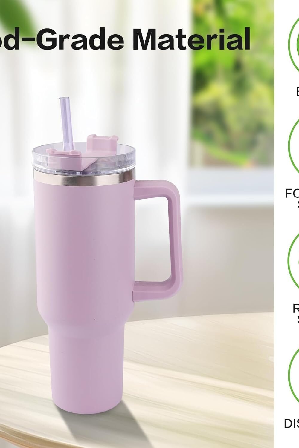 Reusable Replacement Straws Stanley Tumblers - Pack - Image 7