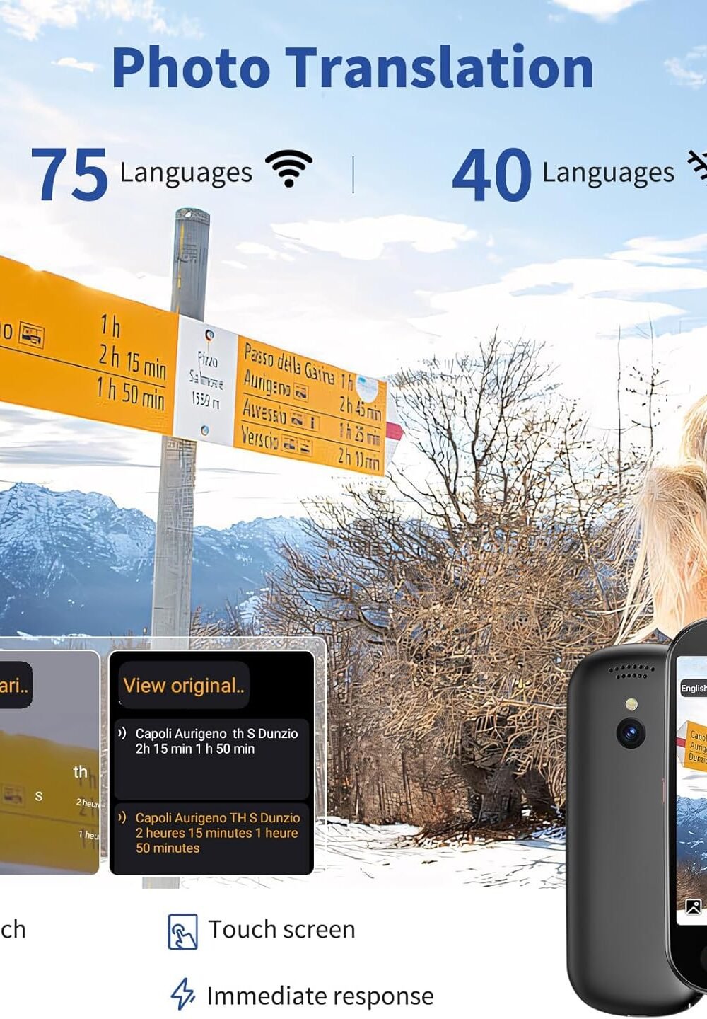 Instant Two-Way Language Anslar Device - No Wifi Needed - Image 4