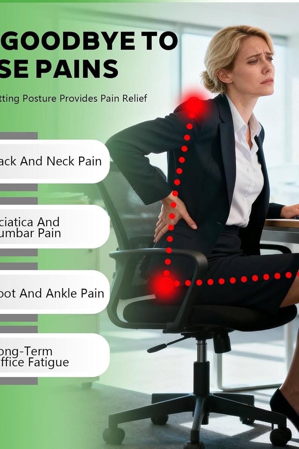 Portable Inflatable Foot Rest Pillow Avel - Image 4