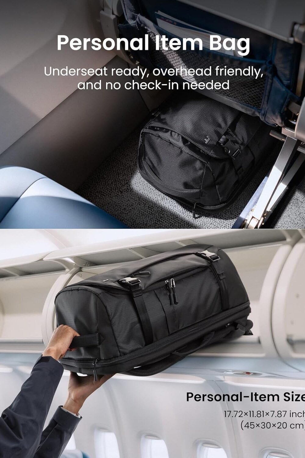 Mc Vel Large Backpack - Flight Pproved Carry-On - Image 4