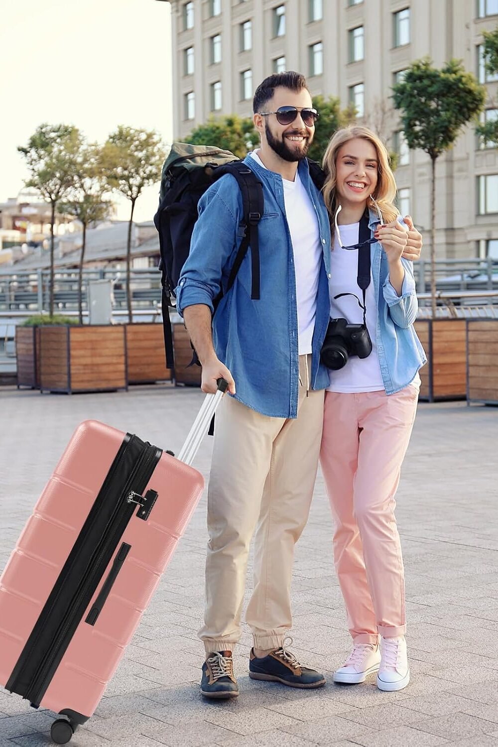 Sweetcrispy Lightweight Expandable Hard Shell Luggage - Image 8