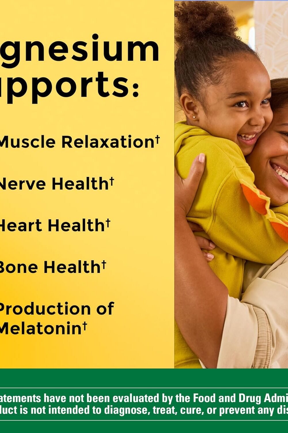 Nature Made Magnesium Glycate Mg - Muscle Heart Support - Image 3