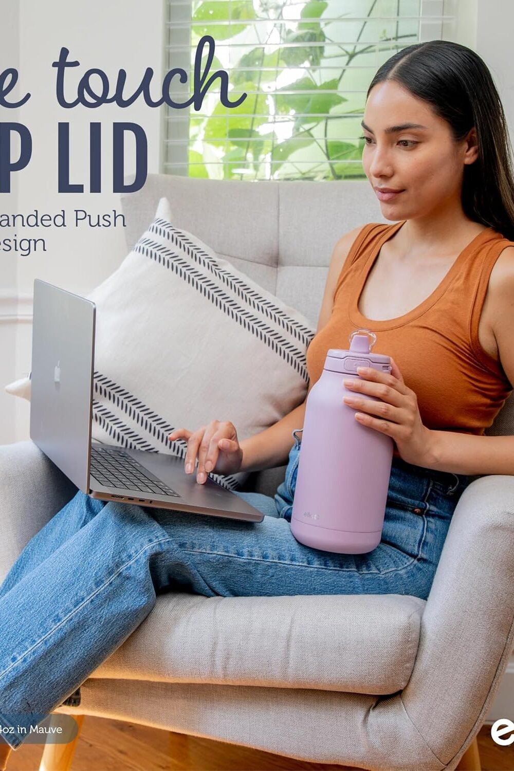 Ello Hydra Oz Vacuum Insulated Steel Jug - Image 7