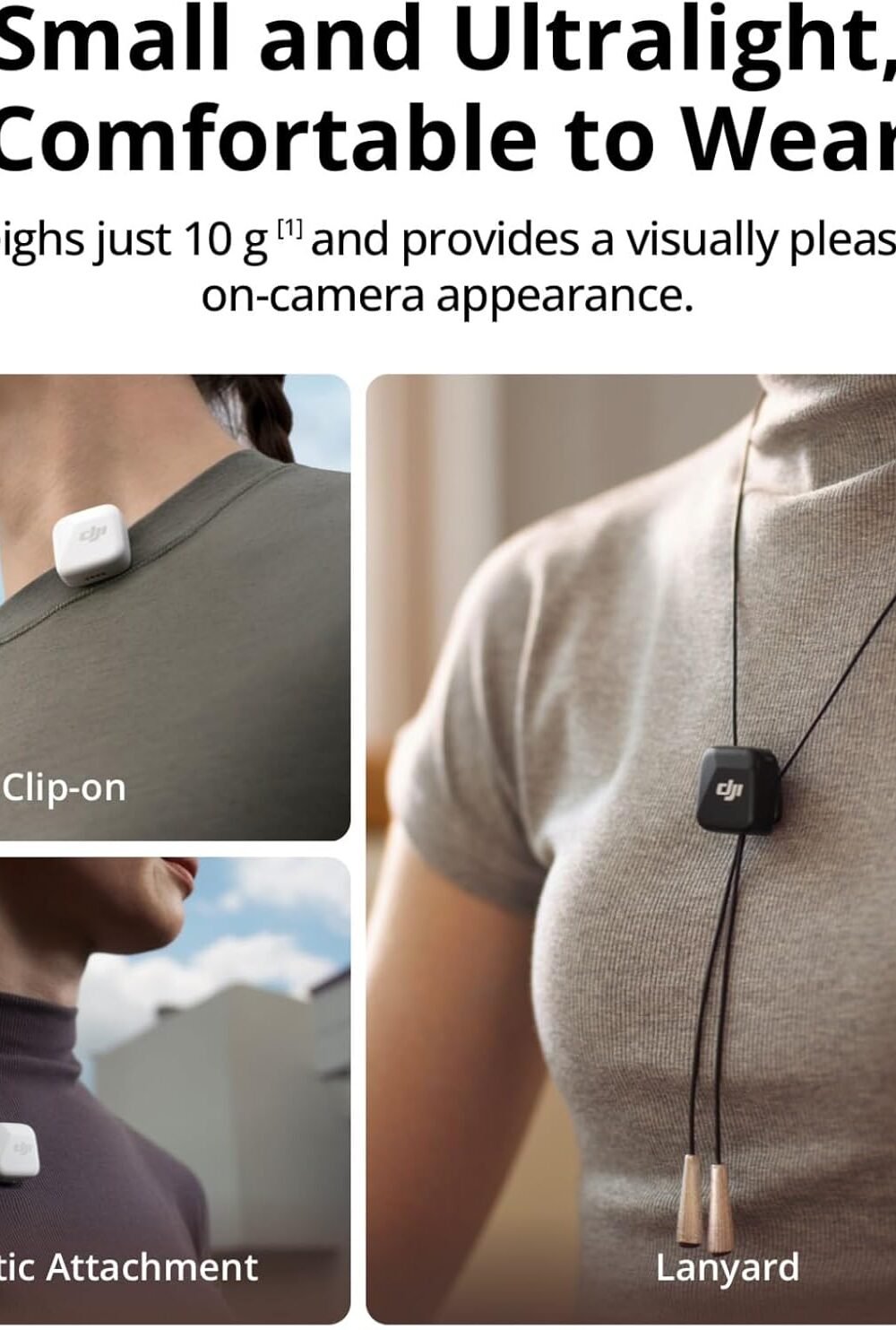 Dji Mic Mi Wireless Lavalier Microphone Iphone Camera - Image 3