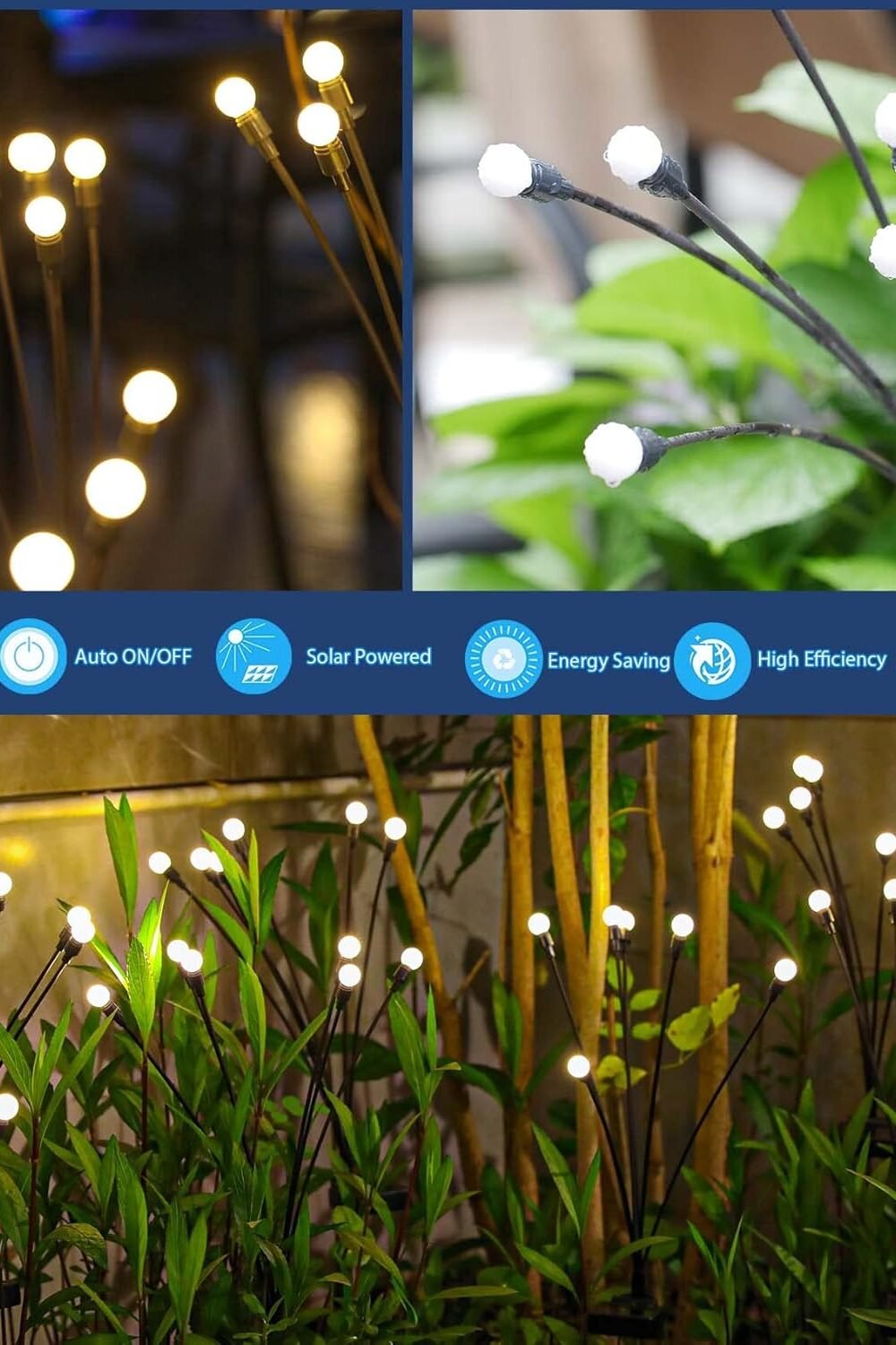 Upgraded Tonulx Solar Garden Lights - Warm White - Image 4