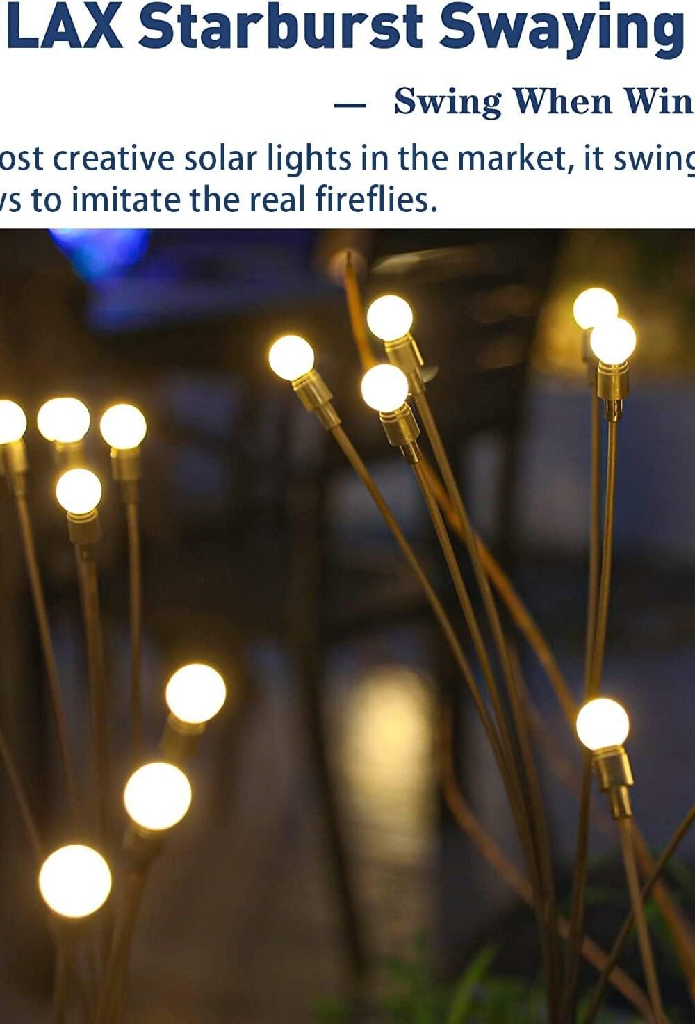 Upgraded Tonulx Solar Garden Lights - Warm White - Image 6