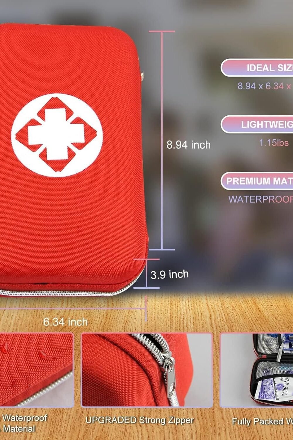 Compact Emergency Survival Kit Home Outdoor - Image 3