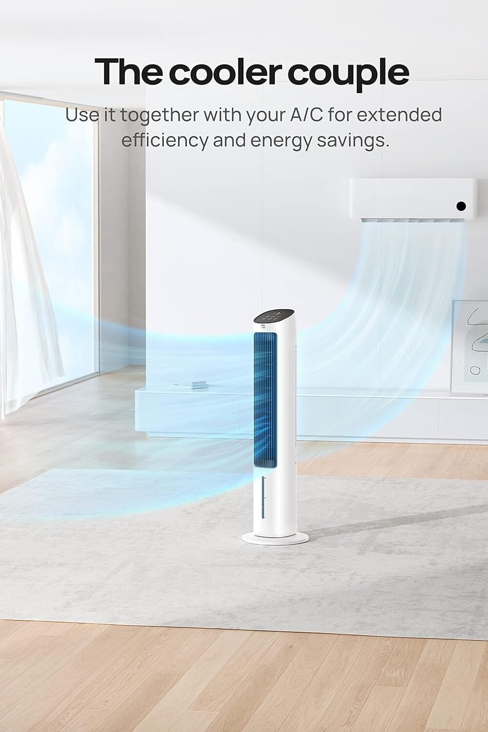 Dreo Bladeless Evaporative Cooler Fan - Speeds - Image 5