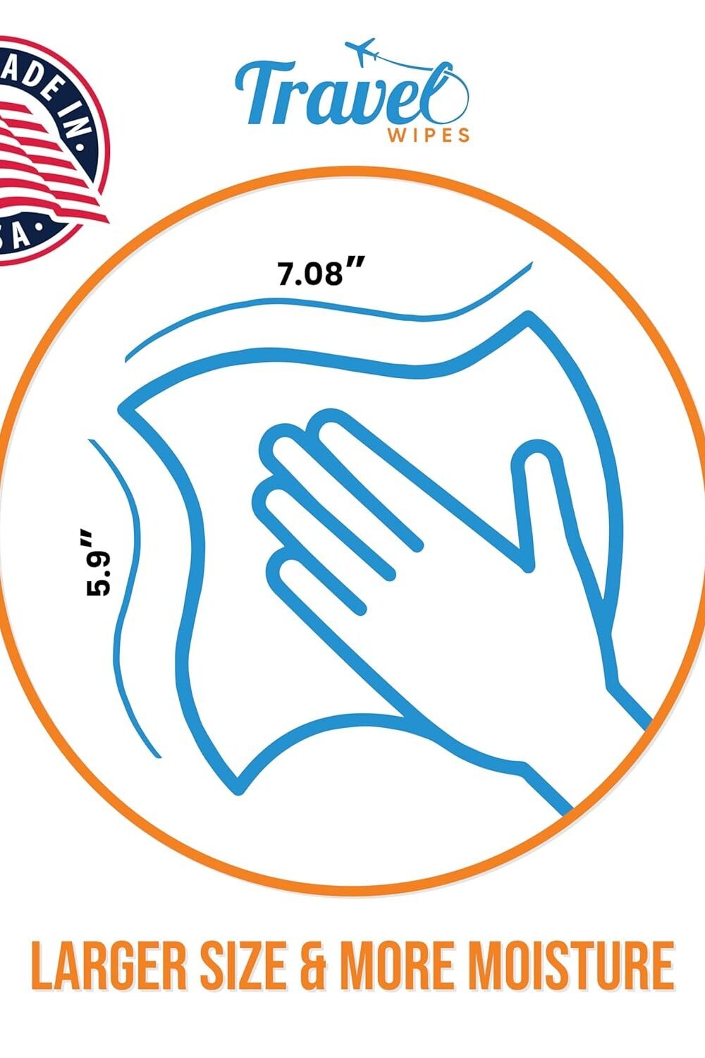 Fresh Citrus Hand Sanitizg Wipes - Individually Wrapped - Image 7