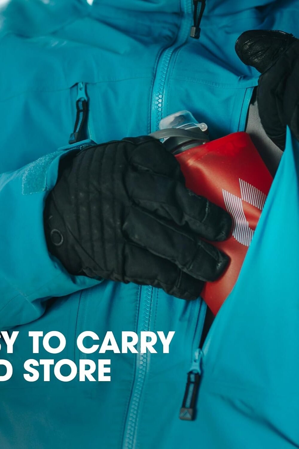 Hydrapak Collapsible Water Bottle - Ultralight Leak-Proof - Image 4