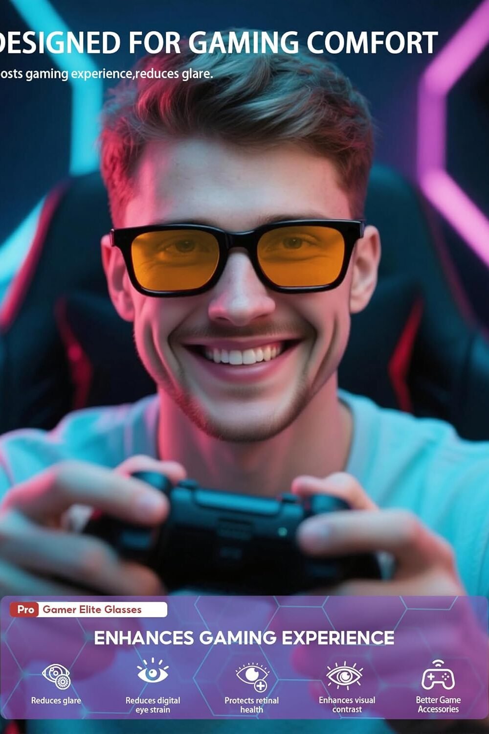 Blue Light Blockg Glasses Men Women - Image 6